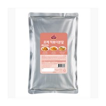 청정원 쉐프원 로제 떡볶이 분말1kg X2개, 1kg, 2개