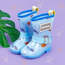 MA0785 모모앨리 봉보 레인부츠(블루)