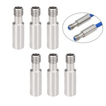 3D프린터부품 6Pcs Ender 3 공식 열선 인두 호환 Creality CR-10 S4 S5 3D 프린터 1.75mm Hotend 압출기, 01 6Pcs