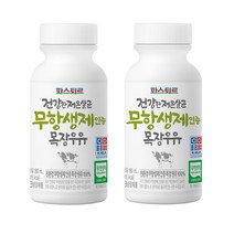 파스퇴르 무항생제인증목장우유 180ml, 20개