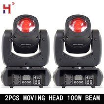 LED 이동 헤드 DMX 조명 Lyre 빔 100W DJ 8 고보 미니 프로젝터 프리즘 효과 디스코 바 KTV 웨딩 파티, EU 플러그, Moving Head 100W