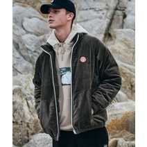 [국내 매장판] VOLCOM Warm Winter 오버핏 코듀로이 숏패딩카키 265341