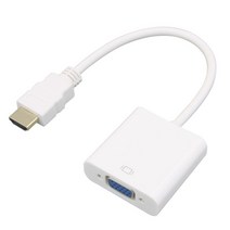 MAXTEK HDMI to VGA 영상 변환 컨버터 MT016, 1개, 선택하세요