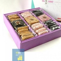 한과마을_수제한과_1호_2kg_다식_종합_강릉_신선코리아_지함_선물세트_고급_유과_3단_찹쌀 584D, 상세페이지 참조