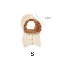 [1+1] 발가락 깁스 교정 실리콘 교정기 발가락 외반증 교정기 복원 분리기 발 뼈 엄지 조절기 페디큐어 양, 01 S
