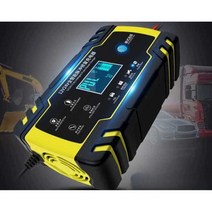 자동차배터리 충전기 배터리 재생기 과열방지 12V 24V, [12V24V 스마트 충전기] (고속 충전), 1개