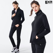 [EXR] 여성 담보루 기모 트랙수트 세트 여자트레이닝세트 운동복