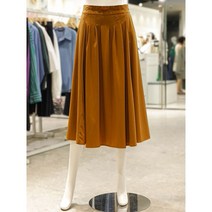 SOUP 숲 뒷밴딩 턱주름 스커트 SZ8SR30
