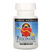 Source Naturals 폴리코사놀 10mg 60정, 2개
