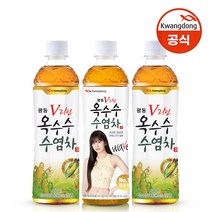 광동 V라인 옥수수 수염차, 500ml, 12개