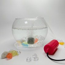 낚시기포기 어항기포기 휴대용기포기, 옐로우