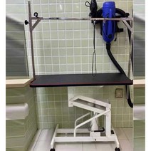 강아지 테이블 높이조절 전동 스파 반려동물 미용, 유압리프트테이블 120cm