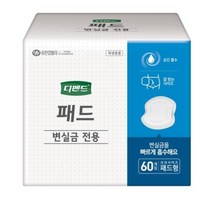 디펜드 남녀공용 변실금 패드 성인기저귀, 2팩, 60개입