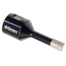 Zeyuan 코어 드릴 앵글 그라인더 도구 Accs 대리석 하드 재료 화강암 냄비에 대한 전문, 8mm, 다른, 에머리 + 고탄소강 매트릭스