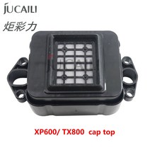 호환 프린터 수리 부품 Jucaili 솔벤트 캡핑 스테이션 용 Epson XP600 TX800 DX9 DX10 프린트 헤드 품질 탑, 1 pc