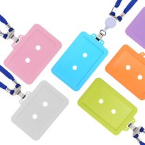 국산 실리콘 사원증 명찰 목걸이 신분증 케이스H/N: TDHDEAL25 +H7, 향기나무 사원증 ㅁ세로 블루