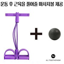 물리치료사가 판매하는 올투게더나우 츄잉 전신로잉밴드, 퍼플
