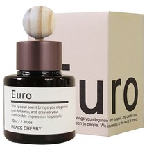 유로 차량용 방향제 디퓨저 70ml + 우드볼, 퍼퓸