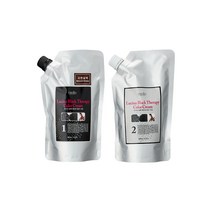 루시나 블랙테라피 칼라크림 염색약 오징어 먹물 대용량 염색약, 다크브라운(Dark Brown)