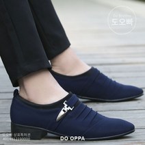 도오빠 남자 린넨 면 구두 패션 캐주얼 신발 캔버스 정장 통기성