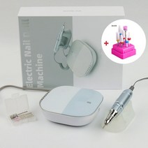 미용 미용실 메이크업 네일 피부 디자인 35000 전기 HD 디스플레이 매니큐어 손톱 전문 선반 세트, 없음, 19.JMD108-Blue DH07 - EU Plug