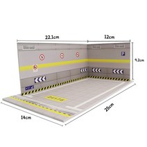 미니카정리대 자동차정리대 토미카진열장 Scale 1 24 다이 캐스트 자동차 합금 디오라마 PVC 간단한 조립, 02 24178
