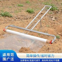 비닐피복기 멀칭기 수동 가벼운 관리기 무동력, 두께 조절 가능【85cm-1.2m】