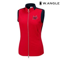 *본사직영* [와이드앵글] 여성 풀집업 베스트 티셔츠 WWU17244P7