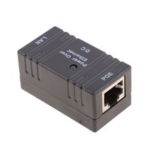 5V ~ 48V POE 전원 공급 장치 모듈 POE 인젝터 어댑터, 설명, 플라스틱, 블랙