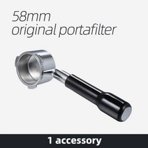 HiBREW-H7 커피빈 호퍼 & H7 3 홀 스팀 노즐 H1/H1A/H2/H2A/H3/H7 물 탱크 링크, 중국_58mm 파우더 핸들