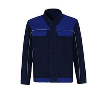 남성용 반사 용접 슈트 멀티 포켓 작업복 전기 공장 수리공 작업장 내구성 유니폼, Blue jacket_L-175