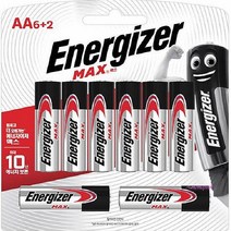 MMSa_에너자이저 알카라인 디지털카메라용 도어락 AA건전지 에너자이져 가스레인지 오래가는 알칼라인 가스렌지 미니카 배터리 충전지fgh300, MMSa_AA(6+2입)