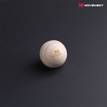 무브먼트 셀프 지압 근막이완 운동 소도구 싱글 땅콩 피넛 라크로스 마사지볼, 라크로스볼