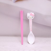 헬로키티 캐릭터 멜라민 친환경 접시 어린이 예쁜 그릇 과일 케익 미니 접시 아동 식기 세트, E