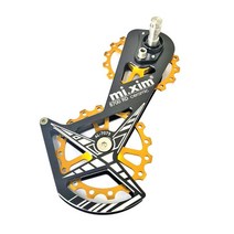 도로 자전거 16T 자전거 후방 Derailleur 알루미늄 합금 세라믹 베어링 풀리 케이지 시스템은 티아그라 용 시마노, 골드 8700RD, 골드 8700RD