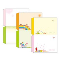 가꿈 봉투 칼라대봉투 백상지 레자크지 1봉50장, 칼라대봉투-No.375-백상지-핑크