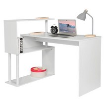 다용도식탁 심플모던 나무 사무실 사이드 원목 학생 책상의자, WHITE