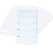 날개형 라벨키퍼(스티커보호필름 라벨보호필름) 6 x 4cm(1000매), 6 x 4cm