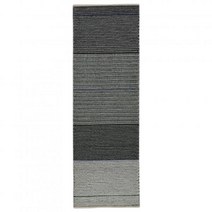 북유럽 카테하 Kateha Tribulus One 울 카펫 80x250 cm 블랙 white 블루 green
