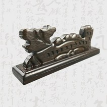 붓 걸이 받침대 거치대 드래곤 모양의 penholder 내구성 블랙 cata 실용적인 테이블 브러시 홀더 편지지 서예 전통 그림 펜 랙 25, 없음