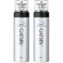 일본직발송 6. GATSBY(개츠비) 스타일링 폼 소프트 맨즈 스타일링제 세트 185 G×2개 B0845GJTN4, One Size_소프트, One Size_소프트, 상세 설명 참조0
