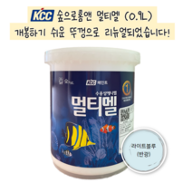 바름쏭 kcc 페인트 친환경 숲으로홈앤 멀티멜 수용성에나멜 0.9L 13가지 색상, 라이트블루(반광)