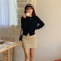 디오트 리라아 H라인 베이직 미니 스커트