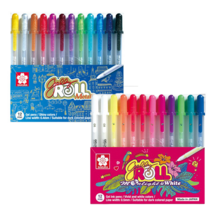 14400 사쿠라 겔리롤 메탈릭 12색 볼펜, 세트(12색)