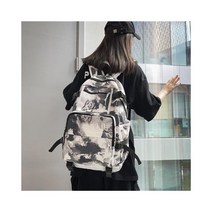 와이케이하우스 새로운 배낭 남성과 여성의 배낭 고등학생 및 대학생의 책가방 패션 스타일 대용량 가방 배낭의 한국어 버전_70067