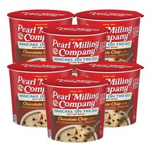 Pearl Milling Company Aunt Jemima 펄밀링컴퍼니 언트제미마 초콜릿 칩 와플 팬케이크 믹스 2.11oz 6팩