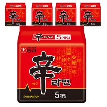 농심 신라면 멀티팩 5개입 120g, 5개