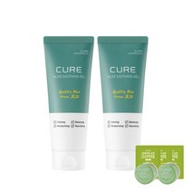 김정문알로에 큐어 알로에 수딩젤 150ml x 2p + 체험키트, 9세트