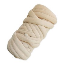 벨벳 자이언트얀 실 가방만들기 뜨개실 핸드니팅 500g 1kg, 4. 벨벳 샌드베이지