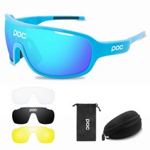 poc do blade 4 렌즈 세트 mtb 사이클링 안경 남성 여성 자전거 자전거 고글 야외 스포츠 선글라스 uv400 안경, P6